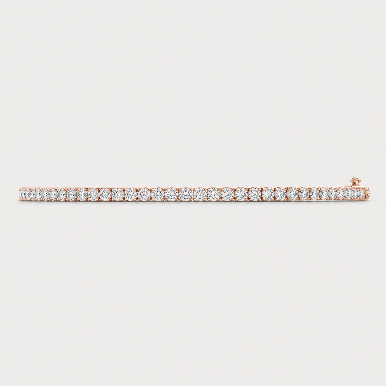 2ct Lab-Grown Diamond Tennis Bracelet