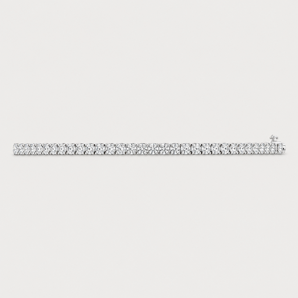 2ct Lab-Grown Diamond Tennis Bracelet