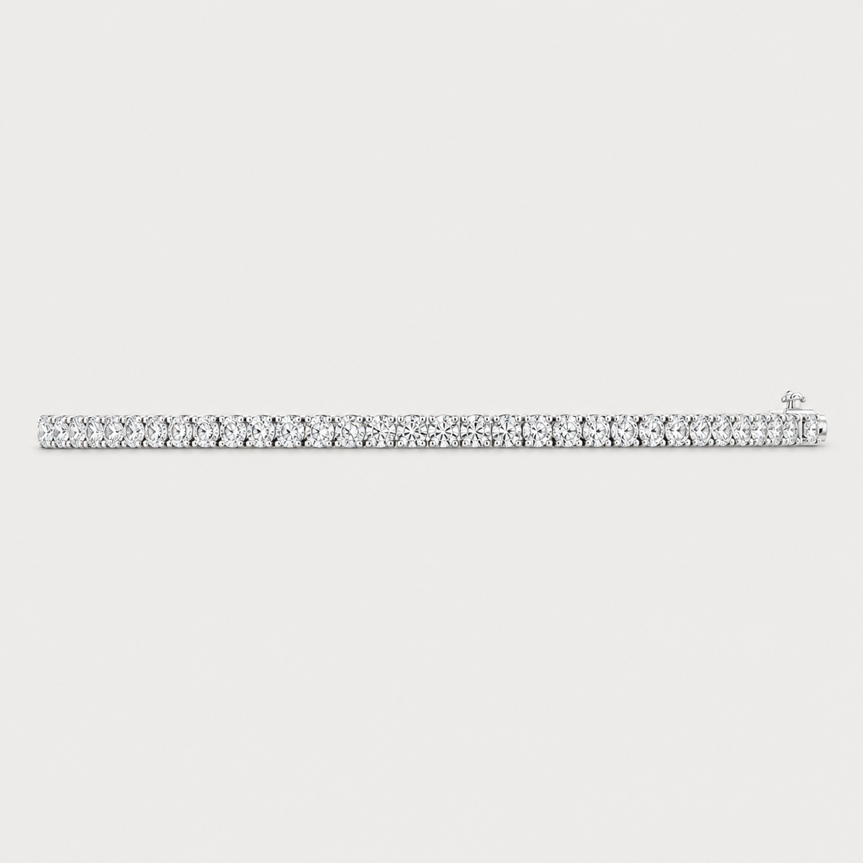 2ct Lab-Grown Diamond Tennis Bracelet