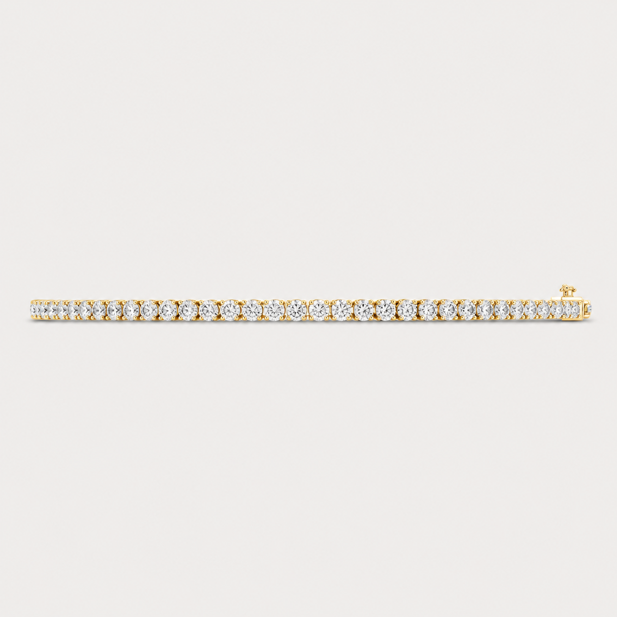 2ct Lab-Grown Diamond Tennis Bracelet