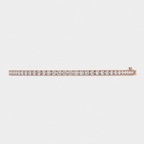 3ct Lab-Grown Diamond Tennis Bracelet