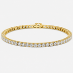 3ct Lab-Grown Diamond Tennis Bracelet