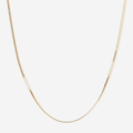 Triple Box Chain 50cm - 18ct Solid Gold (Copy)