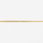 Triple Box Chain Bracelet 19cm - 18ct Solid Gold